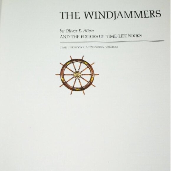 Time Life Books The Windjammers 1978 Color Black And White Photos Reference Sail - Picture 4 of 9
